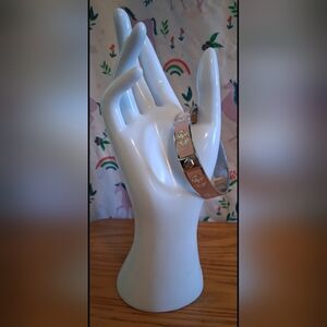 Alexander McQueen Silver Skull Bracelet